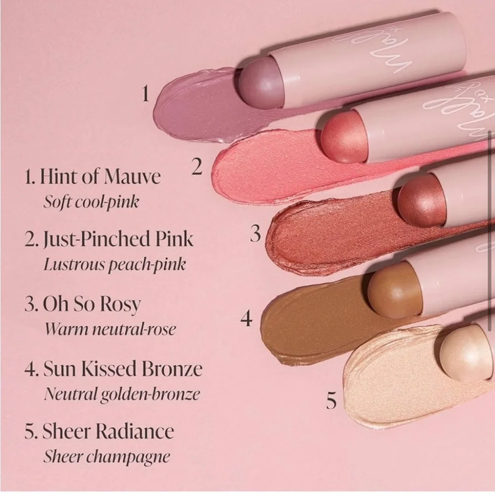 Mally Evercolor Cheek Stick On The Mauve Pink NEW